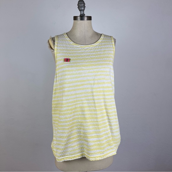 Mowgli Tops - Mowgli Yellow Stripe Tank Top